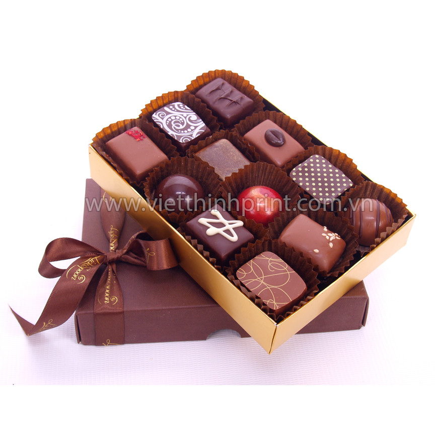 Bao bì hộp quà tặng Chocolate - 75