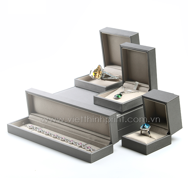 Hộp trang sức cao cấp - luxury Jewelry box - 98